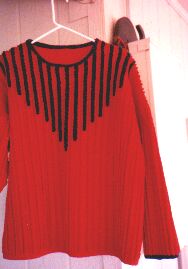 red chenelle shirt