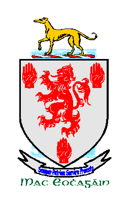 Geoghegan Shield - Coat of Arms