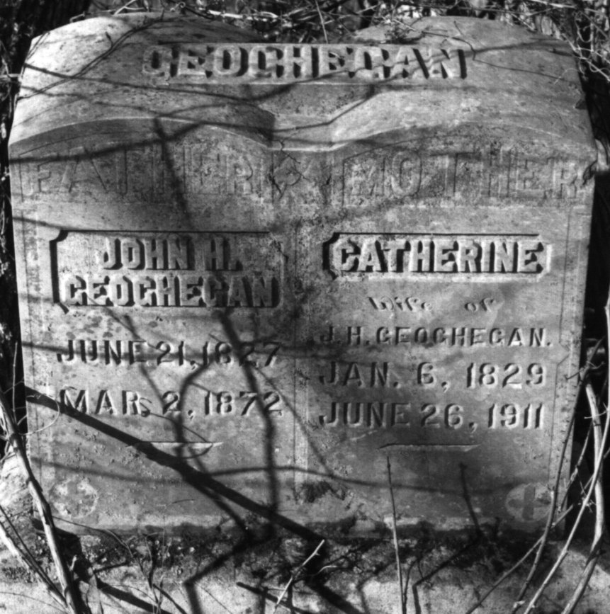 Grave Stone of John H. Geoghegan