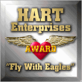Hart's Fly With Eagles Award