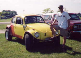 John and his Baja Bug.