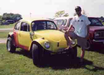 John and his Baja Bug.