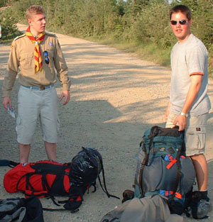Ryan and Brendan prepare first by eliminating extra items