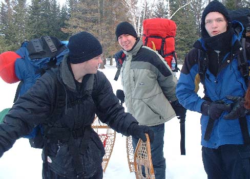 Roderick, Ryan & Keith pack out for day 2