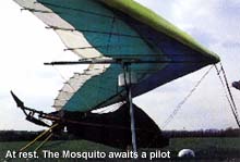 The Mosquito awaits a pilot