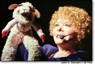 pork chop lamb puppet