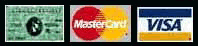 We accept Credit Cards