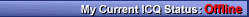 My Current ICQ Status Disabled