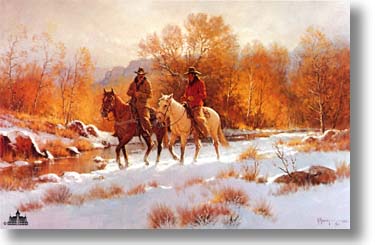western american print exchange art gallery presenting g harvey christmas in the village