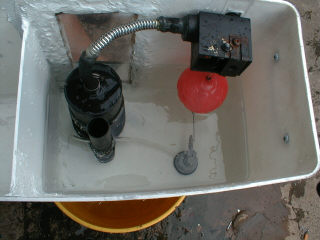 V�lvula Sanitaria en el Tanque
