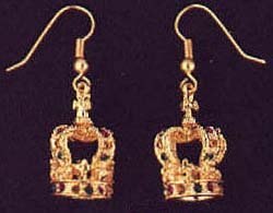 Crown Earrings