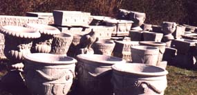 Assorted Concrete Planters