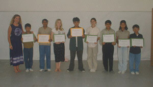 Looking very proud, aren't they?