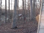 Here is the Lake, shower house and sauna
