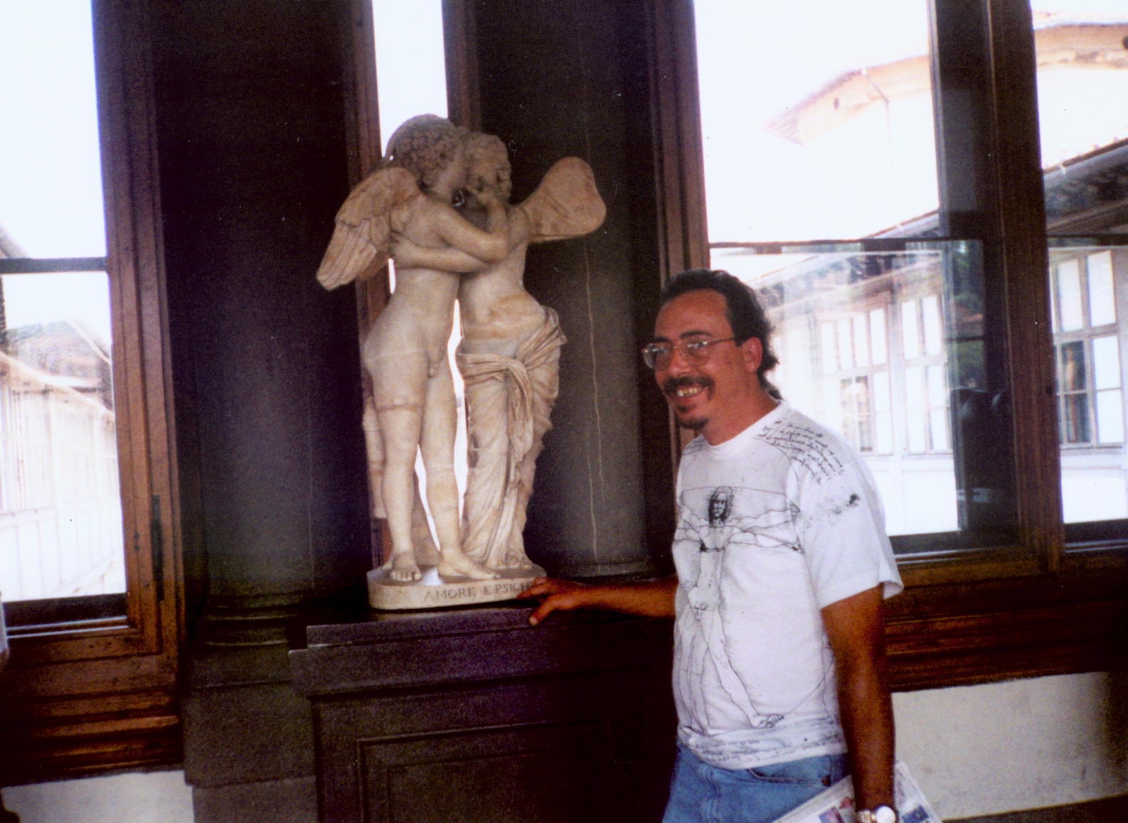 Gregg at The Uffizi