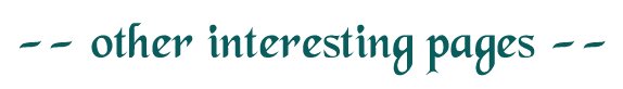 Herbs & Alchemy - other interesting pages