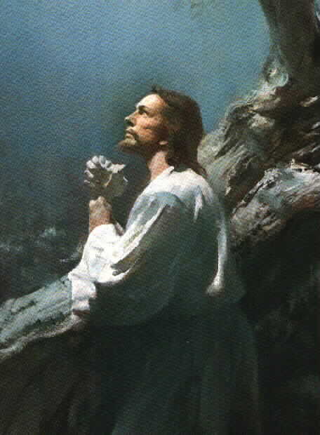Jesus Praying in Gethsemane