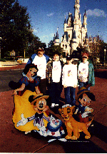 picture of Badger Family at WDW