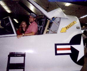 John and I in simulator