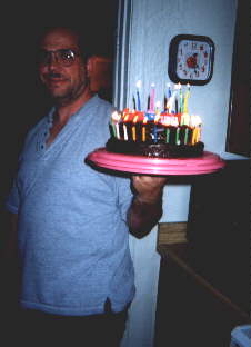 John and cake