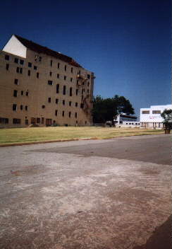bomb site building