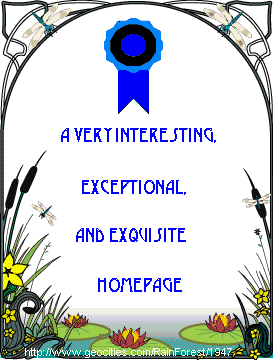 A Very Interesting, Exceptional, and Exquisite Homepage.