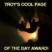 Troy's Cool Page of the Day Award