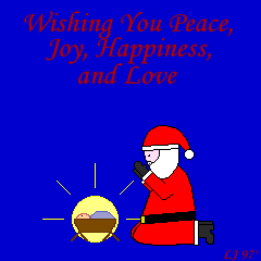 santa card