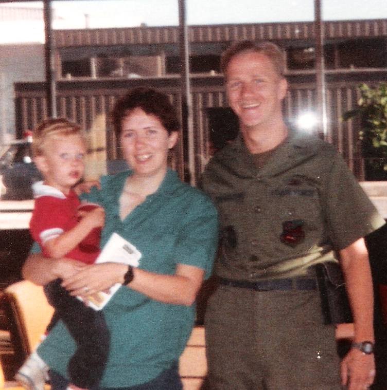 Ending Captain Cathy's visit to the boys in Texas, 26 September 1989