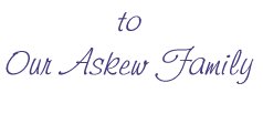 Our Askew Family