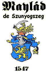 Baron Mayl�d de Szunyogszeg Coat of Arms