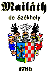 Count Mail�th de Sz�khely Coat of Arms