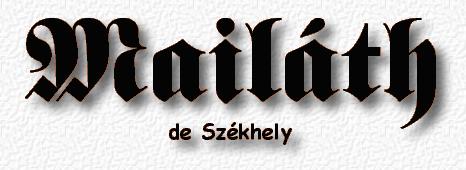 Mail�th de Sz�khely Family