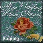 Most Touching Website Award - Sample