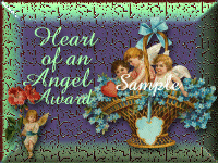 Heart Of An Angel Award - Sample