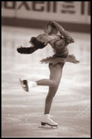 Kristi does a  layback - 8 kb