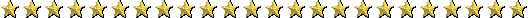 Row Golden Stars