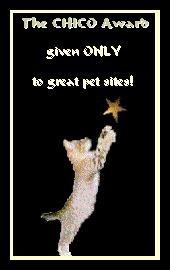 Thanks Purr & Hoggie, RIP Sweet Chico