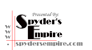 Spyder Empire's Cool Site Award (1st award for me)