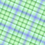 Green & Blue Plaid Gradient