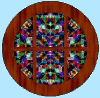 Round Stain Glass