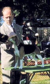 Clint with his young dog Parker