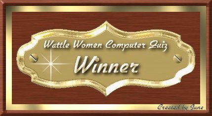 Wattle Quiz Winner