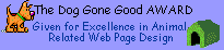 Dog Gone Good Award (6/12/97)