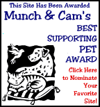 Munch and Cam's Best Supporting Pet Award (9/19/97)