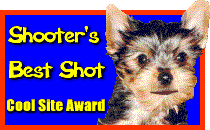 Shooter's Best Shot Cool Site Award (9/15/97)