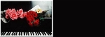 Piano With Roses