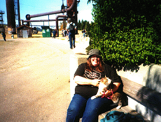 Me (Tally) and Meowmie