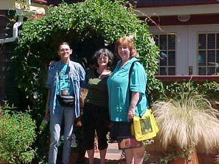 In front of Ember's house