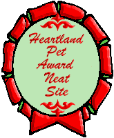 Heartland pet Award